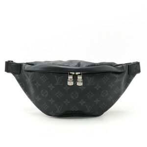 LOUIS VUITTON Monogram Eclipse Black Discovery Bum Bag Waist Clutch Body